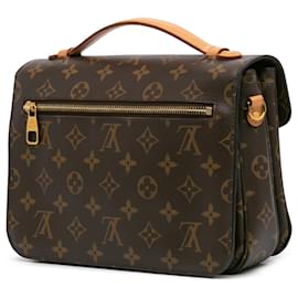 Louis Vuitton-Louis Vuitton Brown Monogram Pochette Metis-Brown