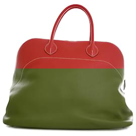 Hermès-Hermès Red Sikkim Bolide Relax 45-Red