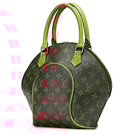 Louis Vuitton-Louis Vuitton Brown Monogram Ellipse PM-Brown