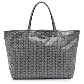 Goyard-Goyard Gray Goyardine Saint Louis GM-Brown