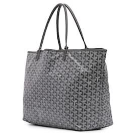 Goyard-Goyard Gray Goyardine Saint Louis GM-Brown