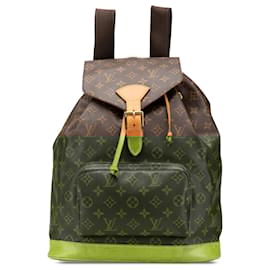 Louis Vuitton-Louis Vuitton Brown Monogram Montsouris GM-Brown