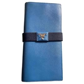Prada Purses, wallets, cases Blue
