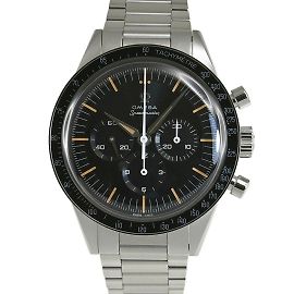 OMEGA Speedmaster Première montre dans l'espace Marron Bleu