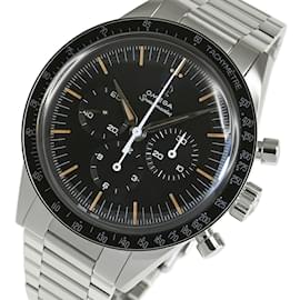 Omega-OMEGA Speedmaster First in Space Wristwatch-Brown,Blue