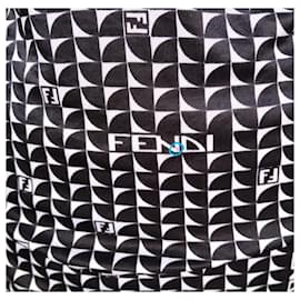 Fendi-Chemise Femme Logo Vintage Fendi-Gris