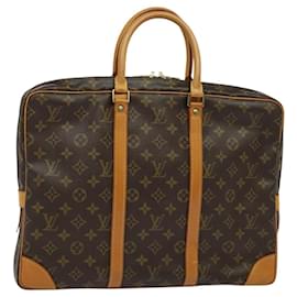 Louis Vuitton-LOUIS VUITTON Monogram Porte Documents Voyage Business Bag M52005 LV Auth 119501-Monogram