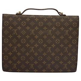 Louis Vuitton-LOUIS VUITTON Monogram Porte Documents Bandouliere Bag M53338 Auth ep8745-Monogram