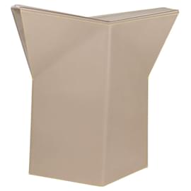Louis Vuitton-LOUIS VUITTON Stool By Atelier O Objet Nomad Gray R98191 LV Auth BA1120SM-Grey