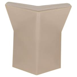 Louis Vuitton-LOUIS VUITTON Stool By Atelier O Objet Nomad Gray R98191 LV Auth BA1120SM-Grey