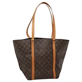 Louis Vuitton-LOUIS VUITTON Monogram Sac Shopping Tote Bag M51108 LV Auth 116284-Monogram