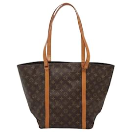 Louis Vuitton-LOUIS VUITTON Monogram Sac Shopping Tote Bag M51108 LV Auth 116284-Monogram