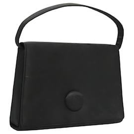 Givenchy-GIVENCHY Hand Bag Nylon Black Auth bs24702-Black