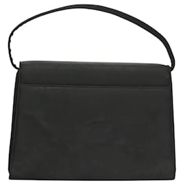 Givenchy-GIVENCHY Hand Bag Nylon Black Auth bs24702-Black