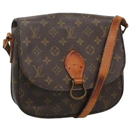 LOUIS VUITTON Monogram Saint Cloud GM Shoulder Bag M51242 LV Auth 120033 Monogram
