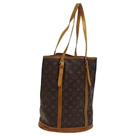 Louis Vuitton-LOUIS VUITTON Monogram Bucket GM Shoulder Bag M42236 LV Auth 120276-Monogram