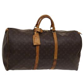 LOUIS VUITTON Monogram Keepall 60 Bolsa Boston M41422 LV Auth 120206 Monograma
