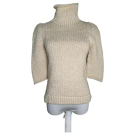 Balenciaga-BALENCIAGA Knitwear T.international S Cotton-Beige