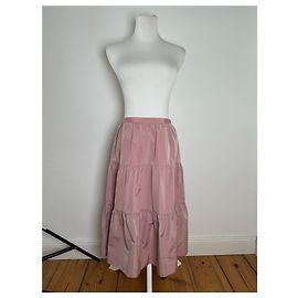 Jupe vintage Courreges rose Rose