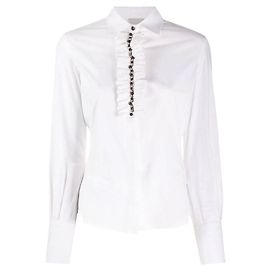 Camicia in cotone bianco Gianfranco Ferré Bianco