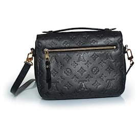 Louis Vuitton-Louis Vuitton, Pochette Metis Empreinte in black-Black