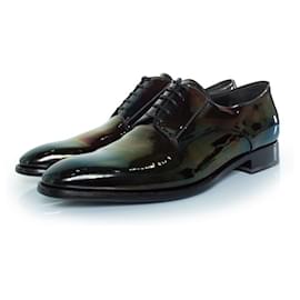 Givenchy-Givenchy, Iridescent leather derby-Black