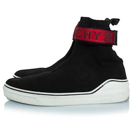 Givenchy-Givenchy, George V sock sneaker in black-Black