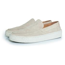 Autre Marque-Posa, Suede loafer in beige-Other