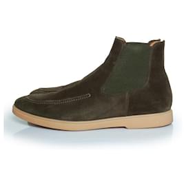 Autre Marque-Aurelien, City Chelsea boots in green-Green