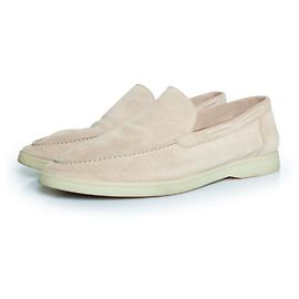 Autre Marque Aurelien, mocassini da yacht in suede beige chiaro Altro
