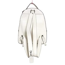 Coach-COACH Studded Leather Backpack 31016 Off-White-Eggshell