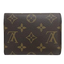 Louis Vuitton-Louis Vuitton Monogram Portefeuille Victorine Compact Wallet-Brown