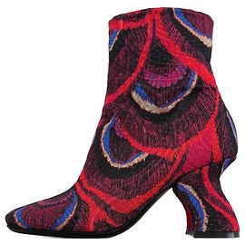 Botines de jacquard Dries Van Noten Multicolor
