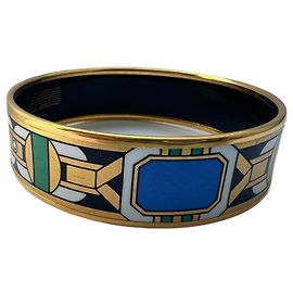 Pulsera Michaela Frey Negro Blanco Azul Dorado Verde