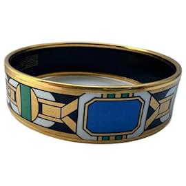 Bracciale Michaela Frey Nero Bianco Blu D'oro Verde