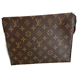 Louis Vuitton-Clutch bags-Brown,Light brown