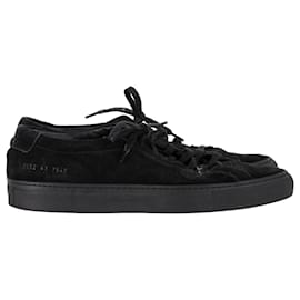 Autre Marque-Common Projects Original Achilles Sneakers in Black Suede-Black