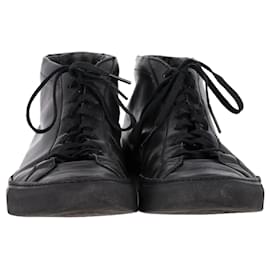 Autre Marque-Common Projects Original Achilles High Sneakers in Black Leather-Black