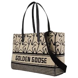 Golden Goose-California Bag E-W in Multicolour cotton-Multiple colors