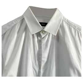 Hugo Boss-Boss Hugo Boss Slim Fit Shirt in White Cotton-White,Cream
