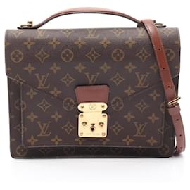 Louis Vuitton-Louis Vuitton Monceau Monogram 2way bag-Brown
