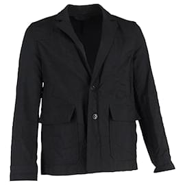 Acne-Acne Studios Workwear Tailored Jacket In Black Cotton-Black