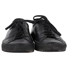 Autre Marque-Common Projects Original Achilles Sneakers in Black Leather-Black
