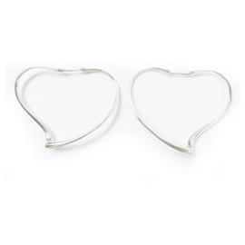 Tiffany & Co-Tiffany&Co. Open Heart AG925 Earrings-Silvery,Metallic