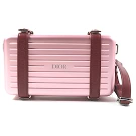 Christian Dior-Dior×Rimowa PERSONAL Aluminum Clutch Bag-Pink