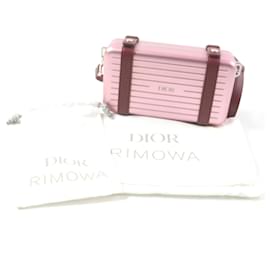 Christian Dior-Dior×Rimowa PERSONAL Aluminum Clutch Bag-Pink