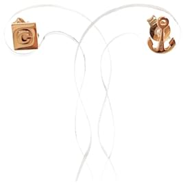 Céline-Celine Anchor Motif Earrings-Golden,Metallic