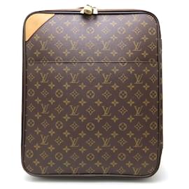 Louis Vuitton-Louis Vuitton Pegase Monogram Suitcase-Metallic,Bronze