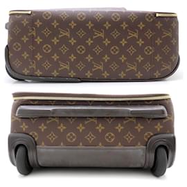 Louis Vuitton-Louis Vuitton Pegase Monogram Suitcase-Metallic,Bronze