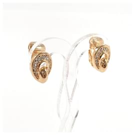 Christian Dior-Christian Dior Earrings-Golden,Metallic
